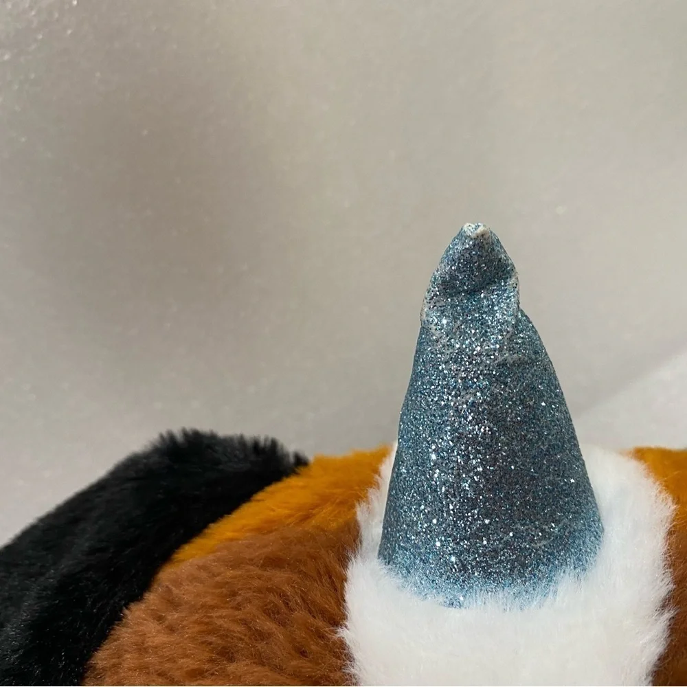 Very soft and comfortable plushie with big ears and eyes made by Raindocorns
